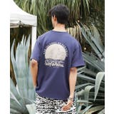 ネイビー | 【カヒコ】オレリーメンズTシャツ【SURF&Palms】 | アミナコレクション 