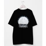 ブラック | 【カヒコ】オレリーメンズTシャツ【SURF&Palms】 | アミナコレクション 