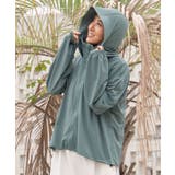 【カヒコ】【ＵＶカット加工】ビリージップアップパーカー【SURF&Palms】 | アミナコレクション  | 詳細画像3 