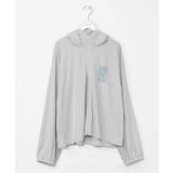 グレー | 【カヒコ】【ＵＶカット加工】ビリージップアップパーカー【SURF&Palms】 | アミナコレクション 