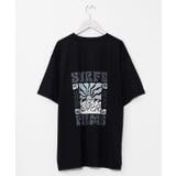 ブラック | 【カヒコ】【UVカット加工】ビリーメンズTシャツ【SURF&Palms】 | アミナコレクション