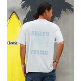 グレー | 【カヒコ】【UVカット加工】ビリーメンズTシャツ【SURF&Palms】 | アミナコレクション