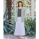 【カヒコ】マカレイスカート【SURF&Palms】 | アミナコレクション | 詳細画像1
