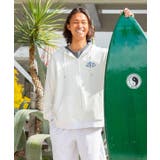 【カヒコ】カハルウメンズジップアップパーカー【SURF&Palms】 | アミナコレクション  | 詳細画像3 