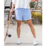 ブルー | 【カヒコ】パホアハーフパンツ【SURF&Palms】 | アミナコレクション 
