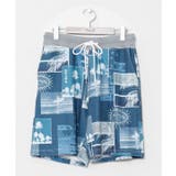 ネイビー | 【カヒコ】カカパメンズハーフパンツ【SURF&Palms】 | アミナコレクション 