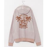 ベージュ | 【カヒコ】リンチメンズフードトップス【SURF&Palms】 | アミナコレクション