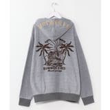 グレー | 【カヒコ】リンチメンズフードトップス【SURF&Palms】 | アミナコレクション