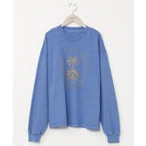 ブルー | 【カヒコ】チアンカメンズTシャツ【SURF&Palms】 | アミナコレクション