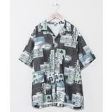 ブラック | 【カヒコ】キプカイメンズシャツ【SURF&Palms】 | アミナコレクション