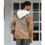 ベージュ | 【カヒコ】ジョディWAYメンズジャケット【SURF&Palms】 | アミナコレクション