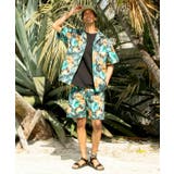 【カヒコ】マークメンズシャツ【SURF&Palms】 | アミナコレクション | 詳細画像1