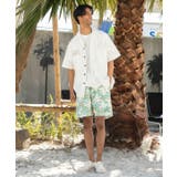 【カヒコ】マークメンズハーフパンツ【SURF&Palms】 | アミナコレクション  | 詳細画像3 