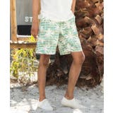 【カヒコ】マークメンズハーフパンツ【SURF&Palms】 | アミナコレクション  | 詳細画像4 