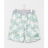 グリーン | 【カヒコ】マークメンズハーフパンツ【SURF&Palms】 | アミナコレクション 