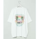 ホワイト | 【カヒコ】マニュエルメンズTシャツ【SURF&Palms】 | アミナコレクション