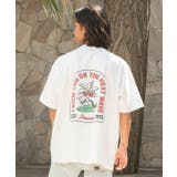 ホワイト系その他 | 【カヒコ】マニュエルメンズTシャツ【SURF&Palms】 | アミナコレクション