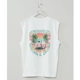 ホワイト | 【カヒコ】マニュエルメンズタンクトップ【SURF&Palms】 | アミナコレクション 