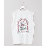 ホワイト系その他 | 【カヒコ】マニュエルメンズタンクトップ【SURF&Palms】 | アミナコレクション 