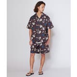 【カヒコ】ガルシアメンズシャツ【SURF&Palms】 | チャイハネ | 詳細画像1 