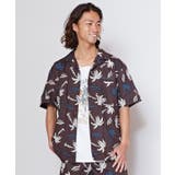 【カヒコ】ガルシアメンズシャツ【SURF&Palms】 | チャイハネ | 詳細画像3 