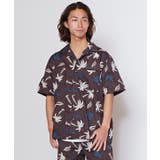 【カヒコ】ガルシアメンズシャツ【SURF&Palms】 | チャイハネ | 詳細画像4 