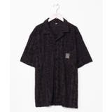 ブラック | 【カヒコ】デレクメンズシャツ【SURF&Palms】 | チャイハネ