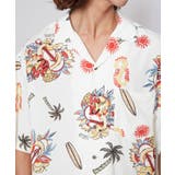 【カヒコ】レインメンズアロハシャツ【SURF&Palms】 | チャイハネ | 詳細画像8