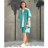 【カヒコ】ヒオラニメンズシャツ【SURF&Palms】 | アミナコレクション | 詳細画像1