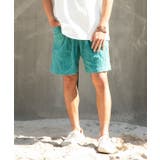 ブルー | 【カヒコ】ヒオラニメンズハーフパンツ【SURF&Palms】 | アミナコレクション