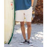 ホワイト | 【カヒコ】ヒオラニメンズハーフパンツ【SURF&Palms】 | アミナコレクション