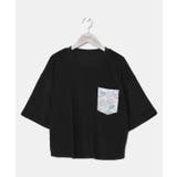 ブラック | 【カヒコ】ポケパイルTシャツ | チャイハネ