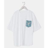ホワイト | 【カヒコ】ポケパイルメンズTシャツ | チャイハネ