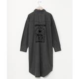 ブラック | 【カヒコ】イタロデニムシャツワンピース【SURF&Palms】 | チャイハネ