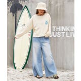 【カヒコ】SURF&Palms ネイザンデニムワイドパンツ | チャイハネ | 詳細画像3