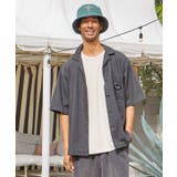 【カヒコ】【SURF&Palms】イタロメンズシャツ | アミナコレクション | 詳細画像2