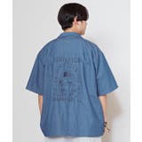 【カヒコ】【SURF&Palms】イタロメンズシャツ | アミナコレクション | 詳細画像7