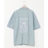 ライトブルー | 【カヒコ】【SURF&Palms】イタロメンズシャツ | アミナコレクション