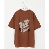 ブラウン | 【カヒコ】ウェウウェウメンズTシャツ | チャイハネ