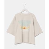 ベージュ | 【カヒコ】サニーTシャツ【SURF&Palms】 | チャイハネ