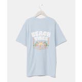 ブルー | 【カヒコ】サニーメンズTシャツ【SURF&Palms】 | チャイハネ