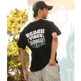 ブラック | 【カヒコ】サニーメンズTシャツ【SURF&Palms】 | チャイハネ