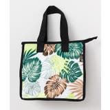 ホワイト×グリーン | 【カヒコ】【保冷・保温】アロアロクーラーBAG L | チャイハネ