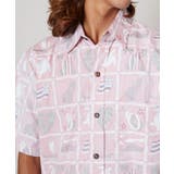 【カヒコ】フラッグアロハメンズシャツ【TWO PALMS】 | アミナコレクション | 詳細画像10 