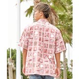 【カヒコ】フラッグアロハメンズシャツ【TWO PALMS】 | チャイハネ | 詳細画像3