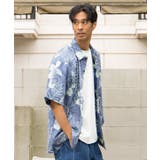 【カヒコ】TWO PALMS ニイハウメンズアロハシャツ | アミナコレクション  | 詳細画像5 