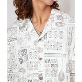 【カヒコ】トラデタパアロハメンズシャツ | アミナコレクション | 詳細画像12 