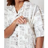 【カヒコ】トラデタパアロハメンズシャツ | アミナコレクション | 詳細画像13 