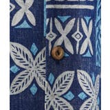 【カヒコ】トラデタパアロハメンズシャツ | アミナコレクション | 詳細画像16 