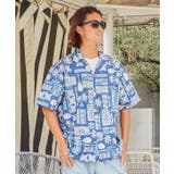 【カヒコ】トラデタパアロハメンズシャツ | アミナコレクション | 詳細画像2 